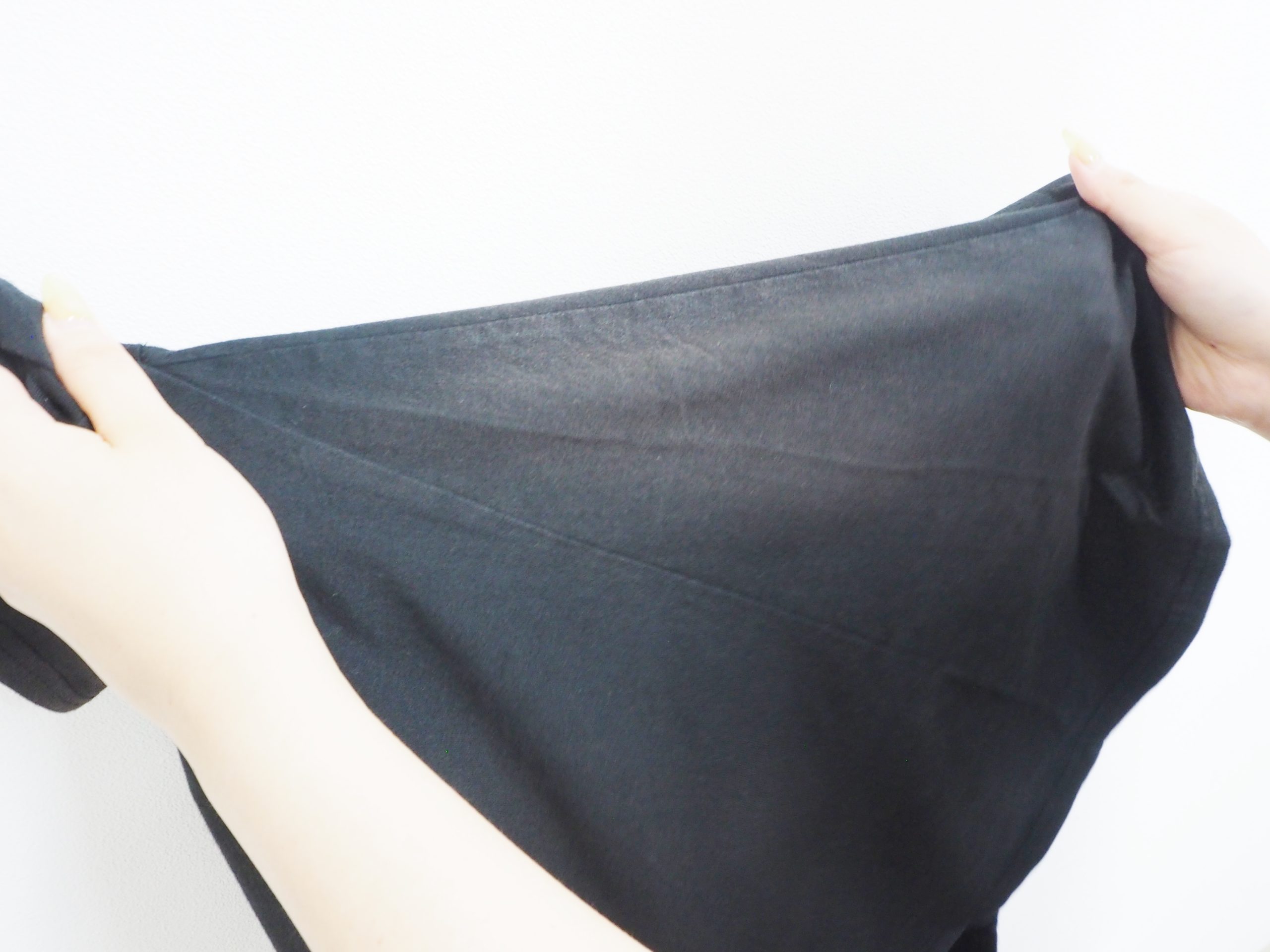 色褪せた服の染め直し　黒染め